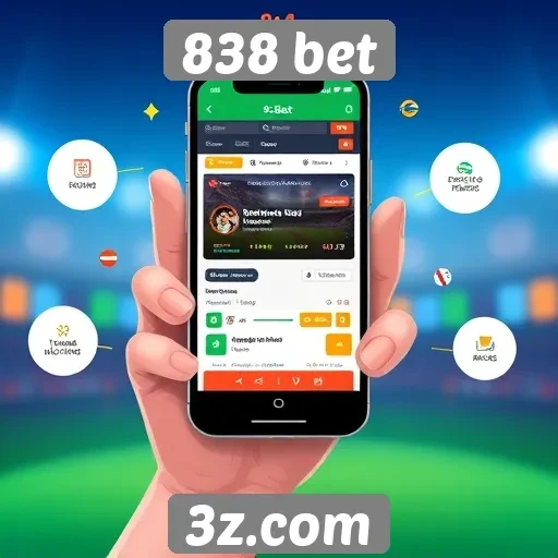 Revisão das funcionalidades do aplicativo 838 bet