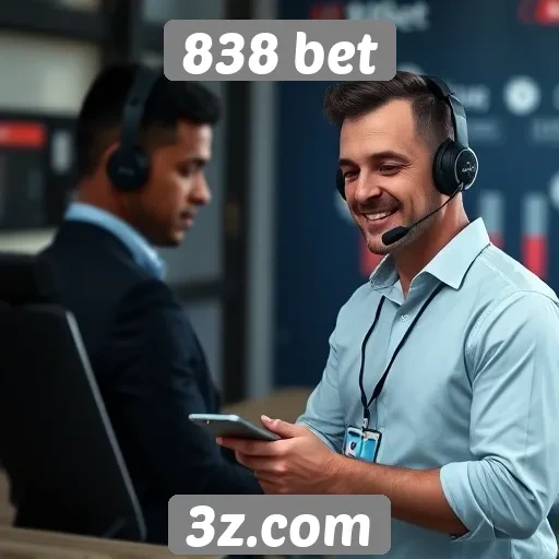 Suporte ao cliente da plataforma 838 bet
